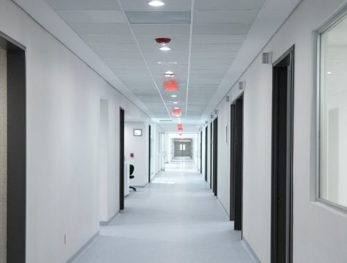 hospital corridor